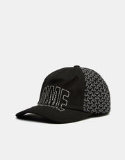 Dime MTL Allover Stitch Worker Cap - Black