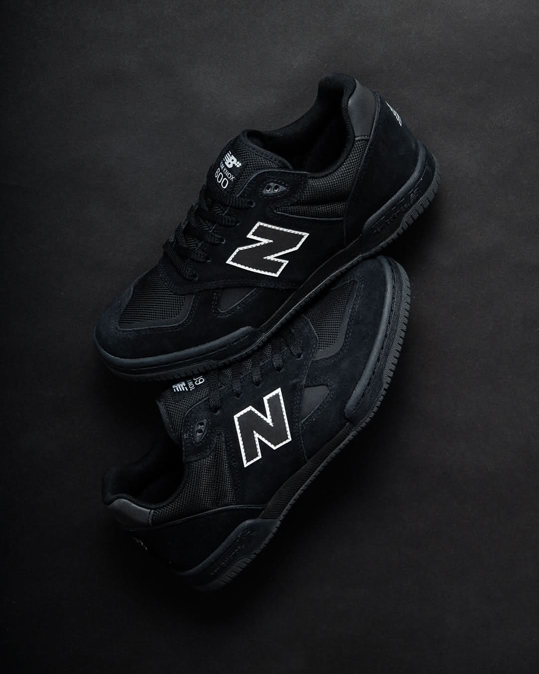 New Balance Numeric Tom Knox 600 Skate Shoes - Black/Black | Route One