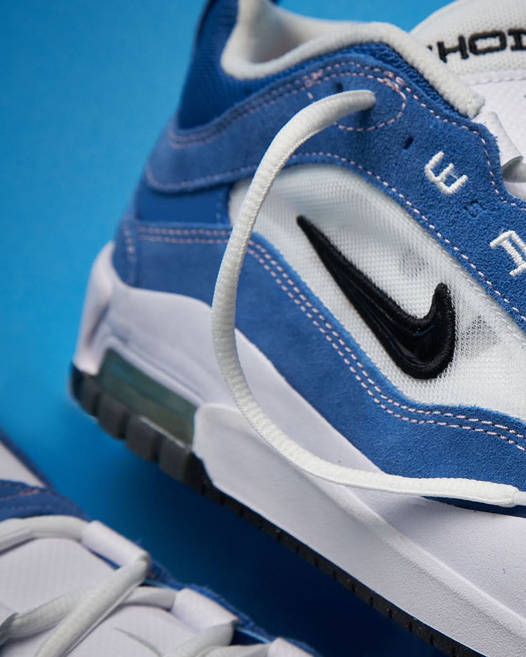 Nike SB Air Max Ishod Skate Shoes - Star Blue/Black-White-Med Soft Pin –  Route One