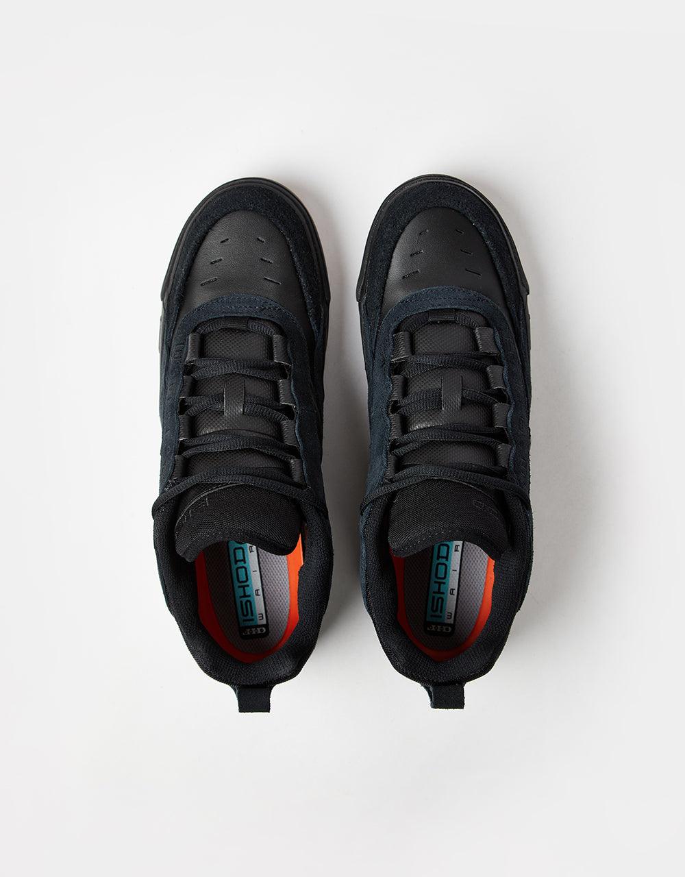 Nike SB Air Max Ishod Skate Shoes - Black/Black-Anthracite-Black-Gum Lt Brown-Univ Blue