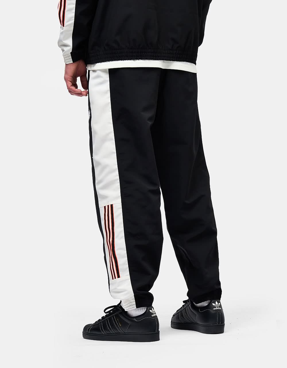 adidas x Welcome Gatsele Track Pant -  Black/Off White