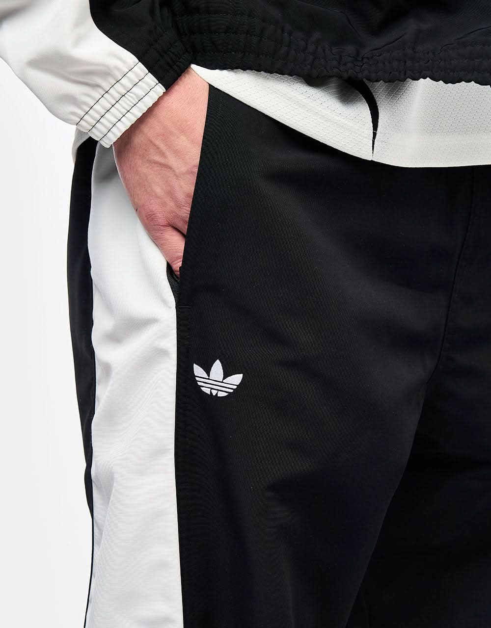 adidas x Welcome Gatsele Track Pant -  Black/Off White