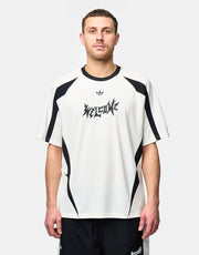 adidas x Welcome S/S Jersey -  Off White/Black