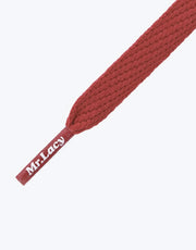 Mr. Lacy Flatties Laces - Burgundy