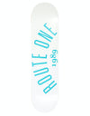 Route One Arch Logo Skateboard Deck - 7.75"