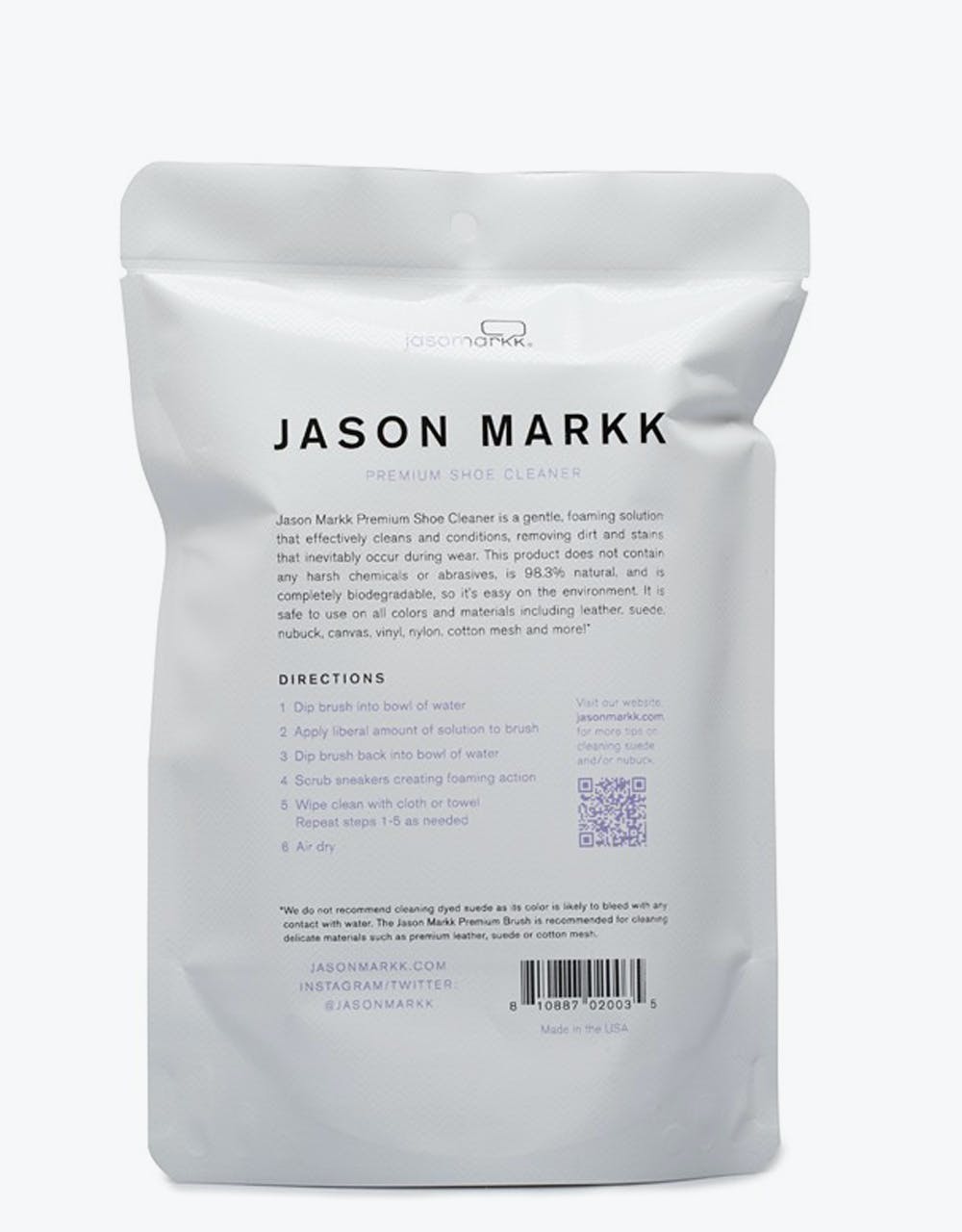 Jason Markk 4oz. Premium Shoe Cleaning Kit