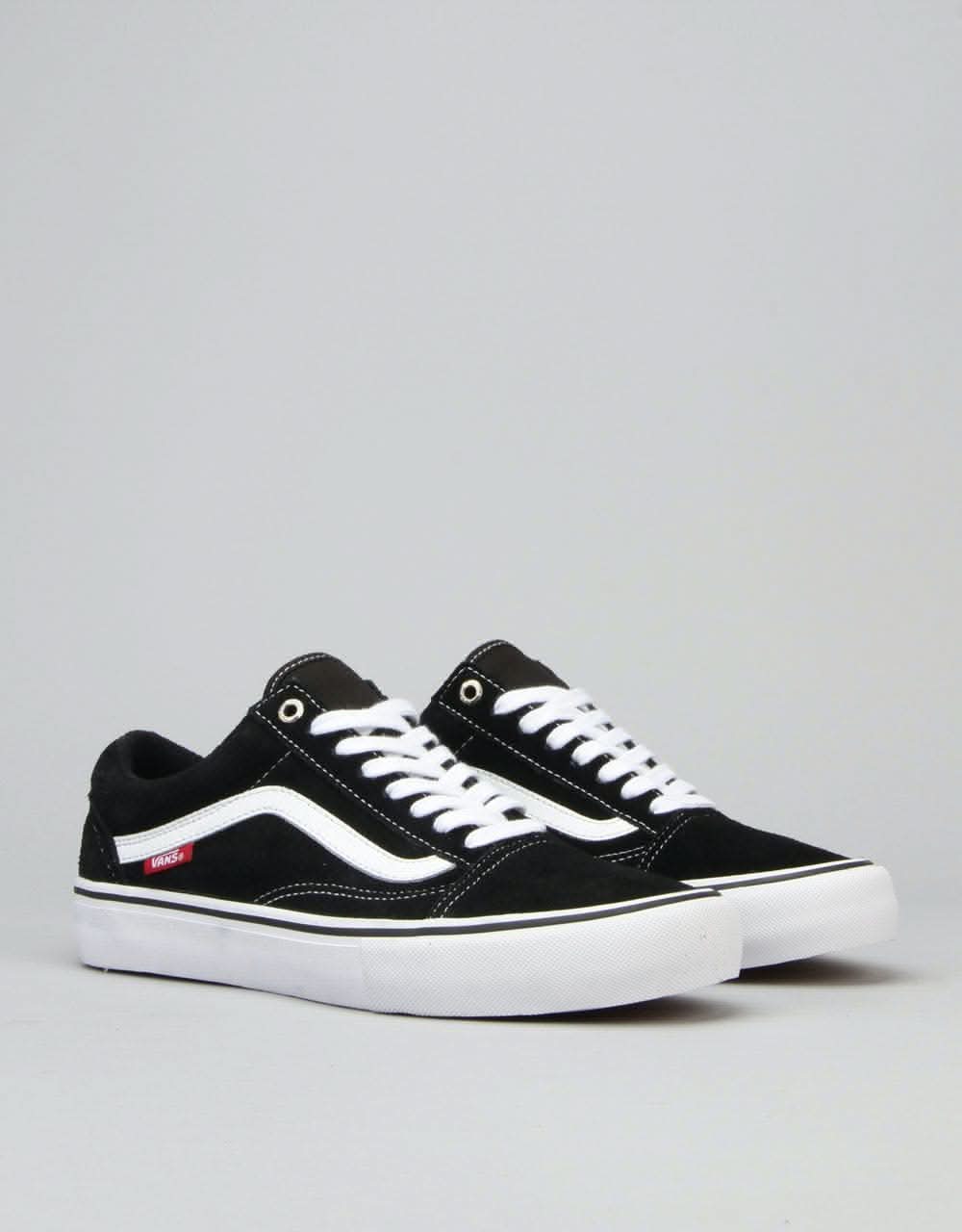 vans old skool 92 pro black white