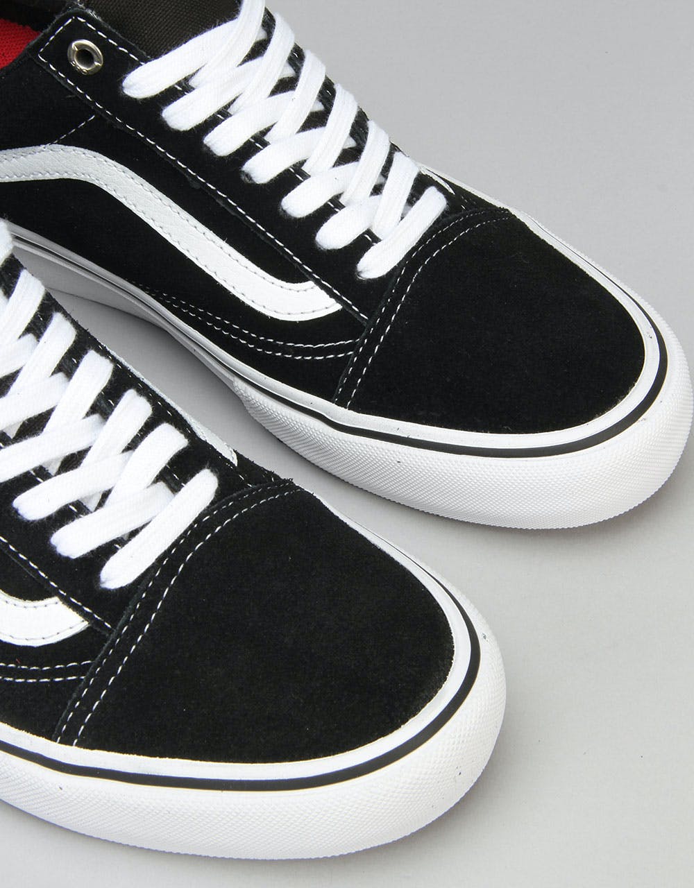 Vans Old Skool '92 Pro Skate Shoes - Black/White/Red