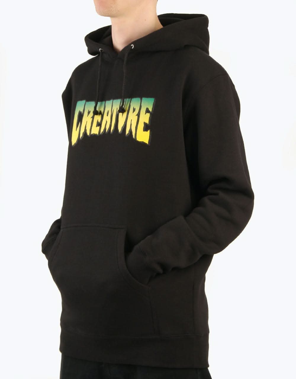 Creature Logo Pullover Hoodie - Black