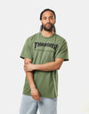 Thrasher Skate Mag T-Shirt - Army Green