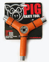 Pig Tri-Socket Skate Tool - Orange