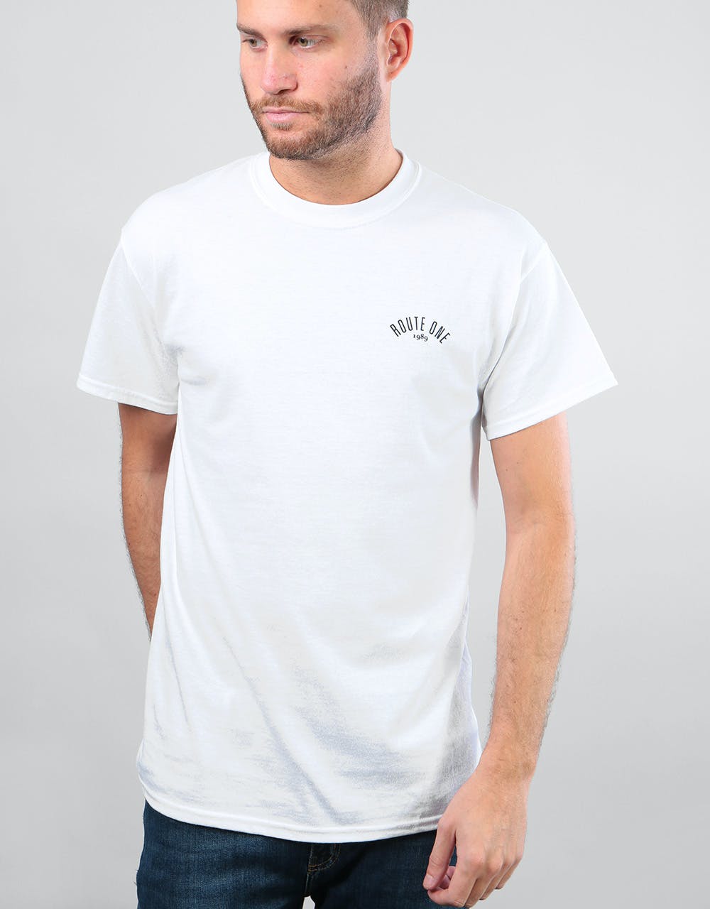 Route One Four Corners T-Shirt - White