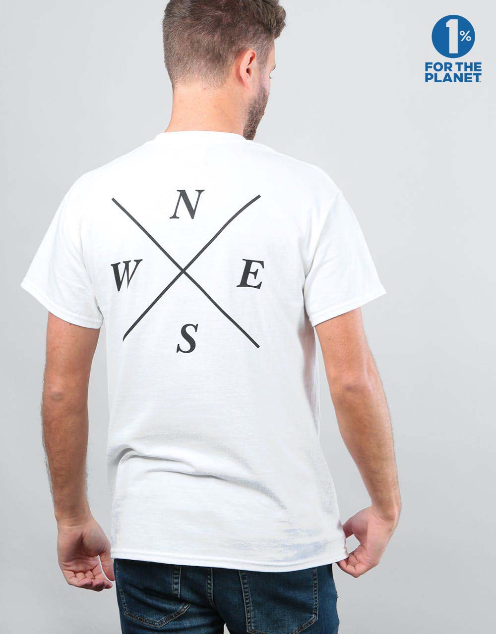 Route One Four Corners T-Shirt - White