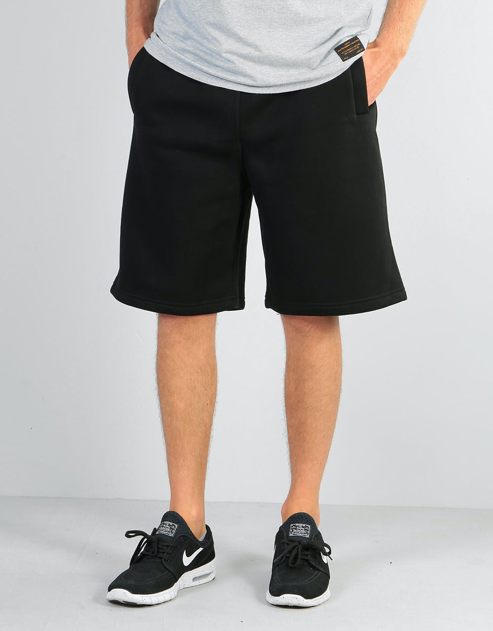 Route One Sweat Shorts - Black