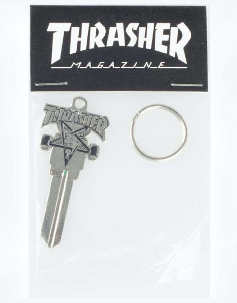 Thrasher Skategoat Key - Silver