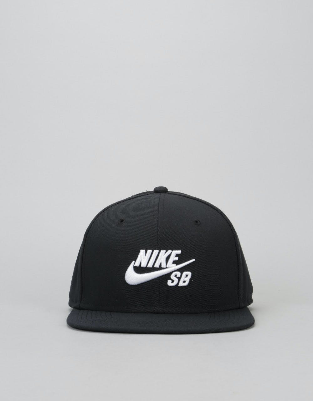 Nike SB Icon Snapback Cap - Black/White (Black)