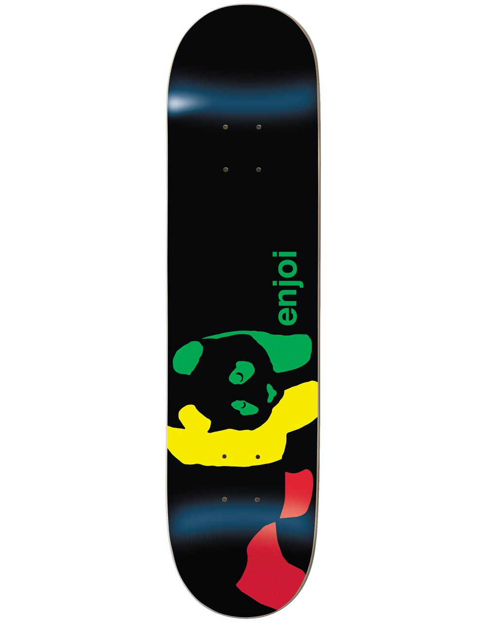Enjoi Rasta Panda Skateboard Deck - 8"