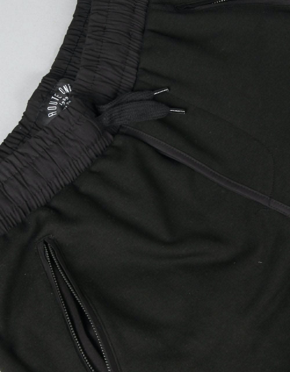 Route One Premium Sweatpants - Black
