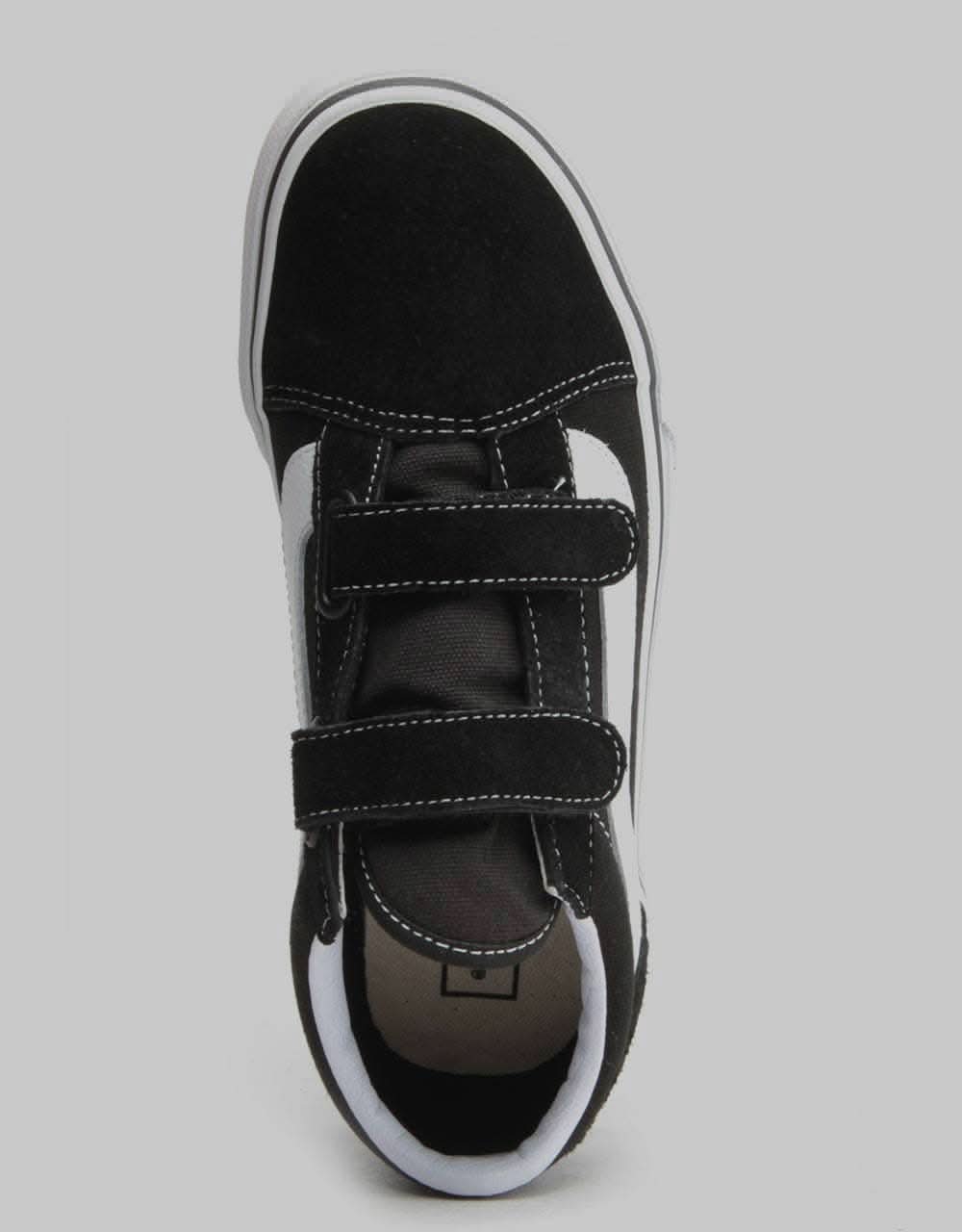 Vans Old Skool V Youth Skate Shoes - Black