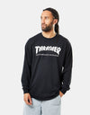 Thrasher Skate Mag L/S T-Shirt - Black