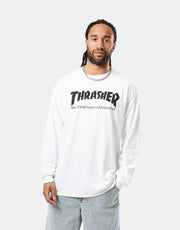 Thrasher Skate Mag L/S T-Shirt - White
