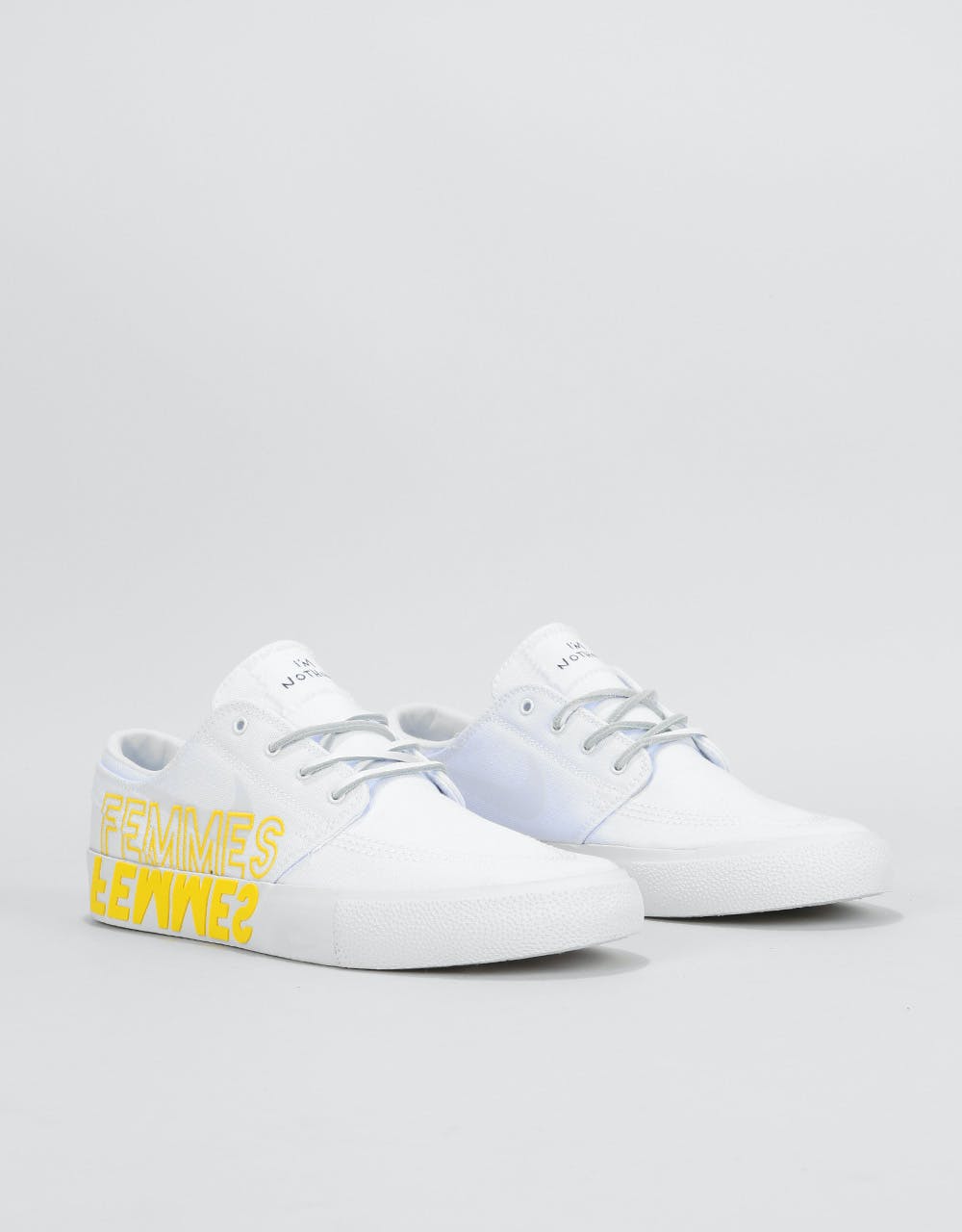 Nike SB Zoom Janoski RM QS Skate Shoes - White/Clear-White