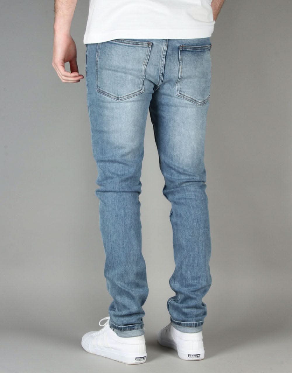 Cheap Monday Tight Skinny Jeans - Stonewash Blue