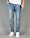 Cheap Monday Tight Skinny Jeans - Stonewash Blue