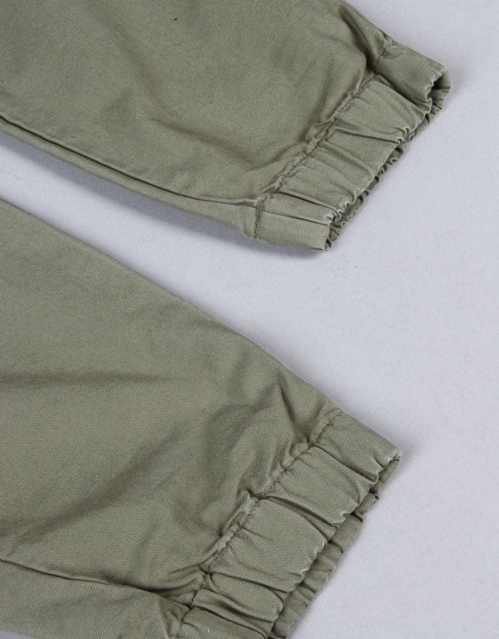 Route One Cuffed Chinos - Olive