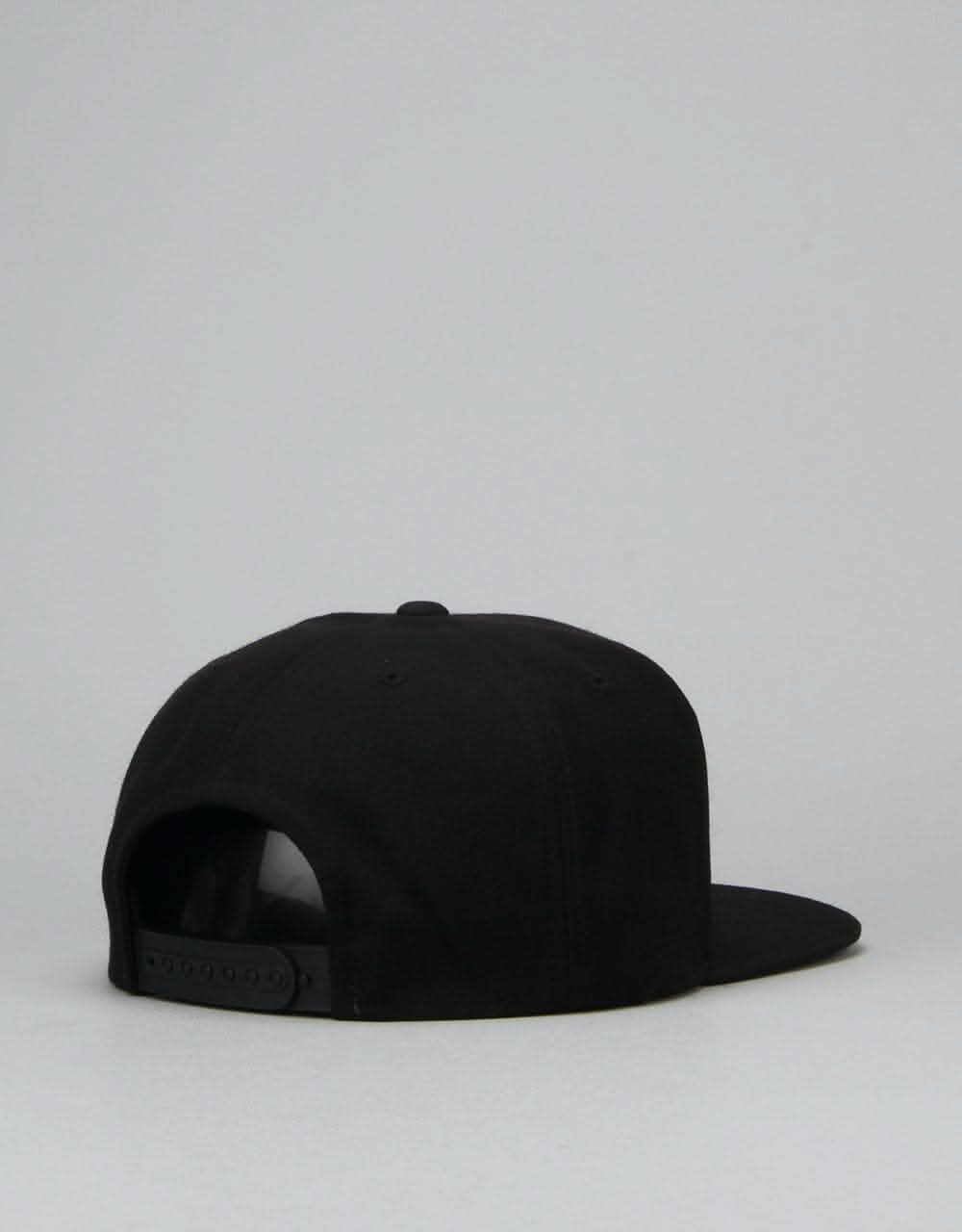 Brixton Oath III Snapback Cap - Black