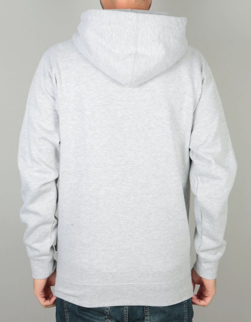 HUF Demi Script Pullover Hoodie - Heather Grey