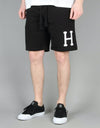 HUF Classic H Fleece Shorts - Black