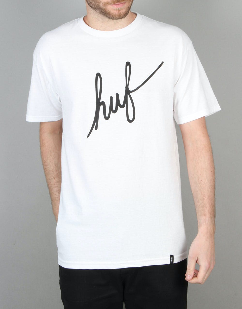 HUF Demi Script T-Shirt - White