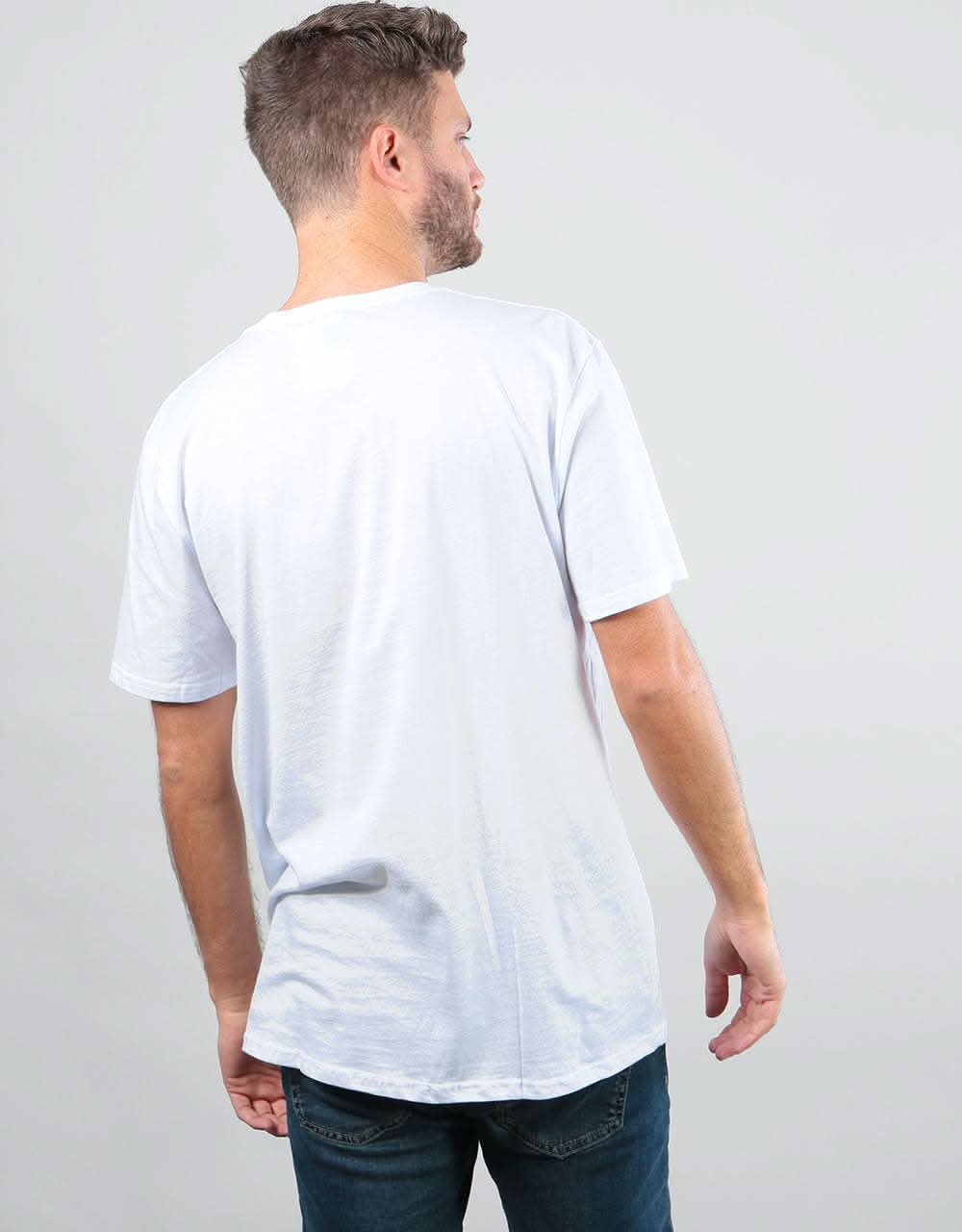 HUF Box Logo Pocket T-Shirt - White