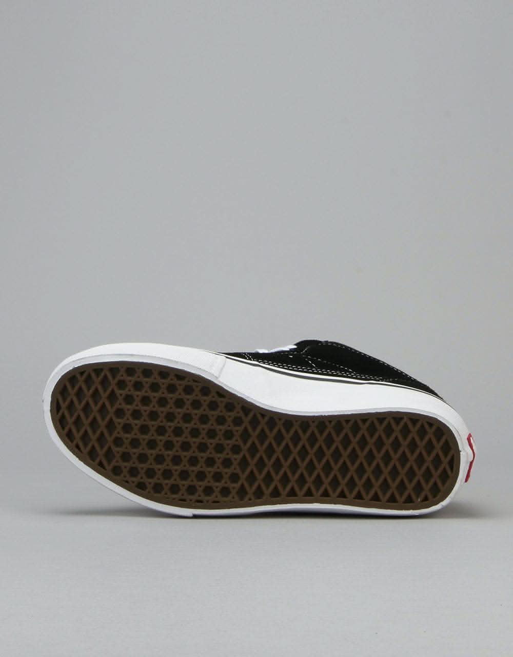 Vans Half Cab Pro Skate Shoes - Black/White/Red