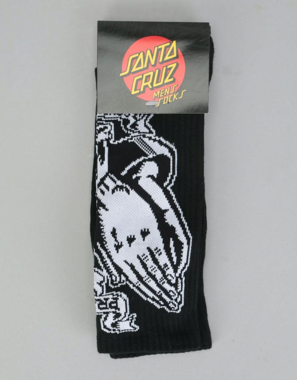 Santa Cruz Praying Hand Socks - Black