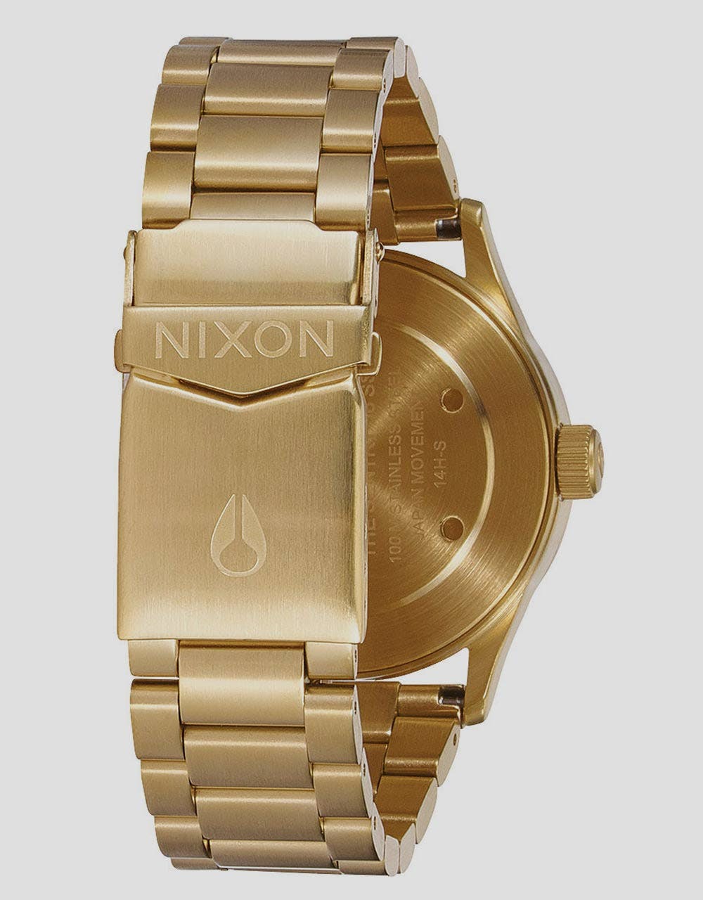 Nixon Sentry 38 SS Watch - Gold/Black