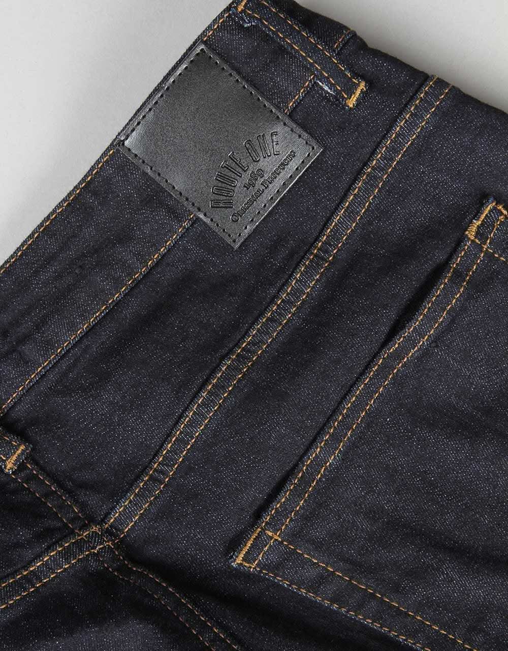 Route One Skinny Denim Jeans - Raw