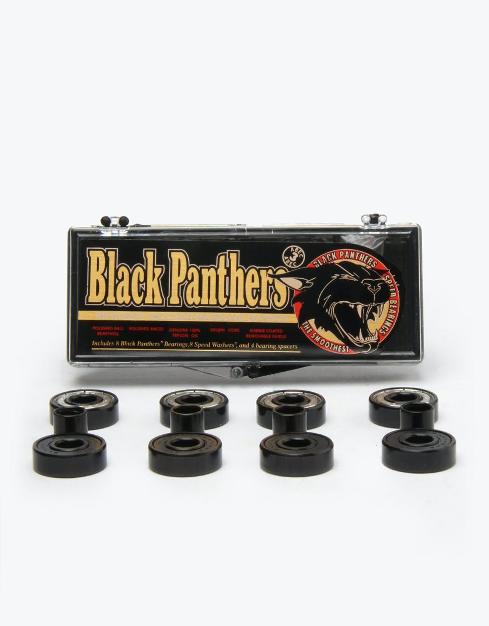 Shortys Black Panther Abec 3 Bearings