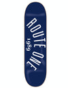 Route One Arch Logo 'OG Shape' Skateboard Deck - 8.25"