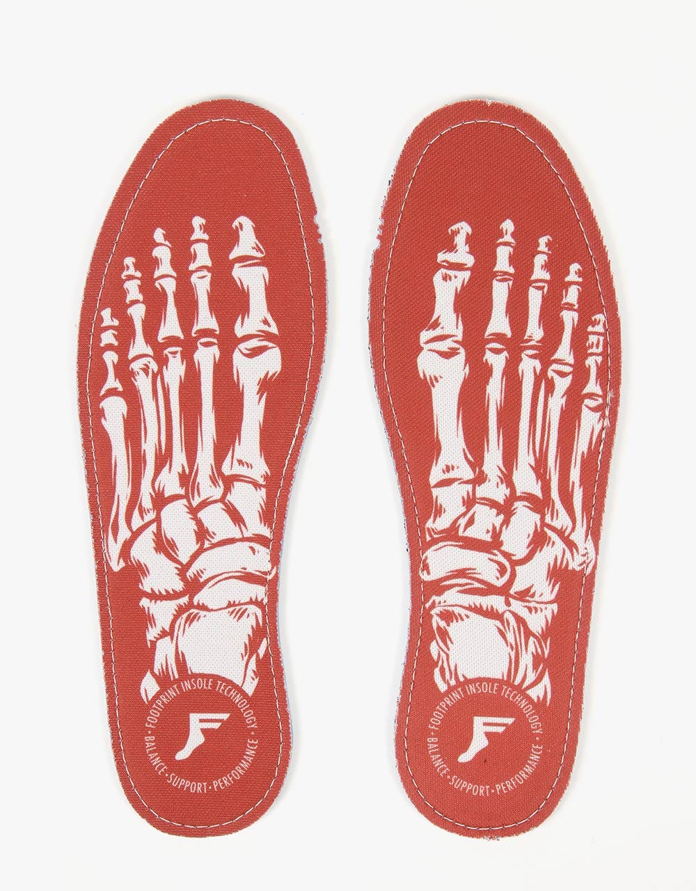 Footprint Skeleton 5mm Flat Insoles