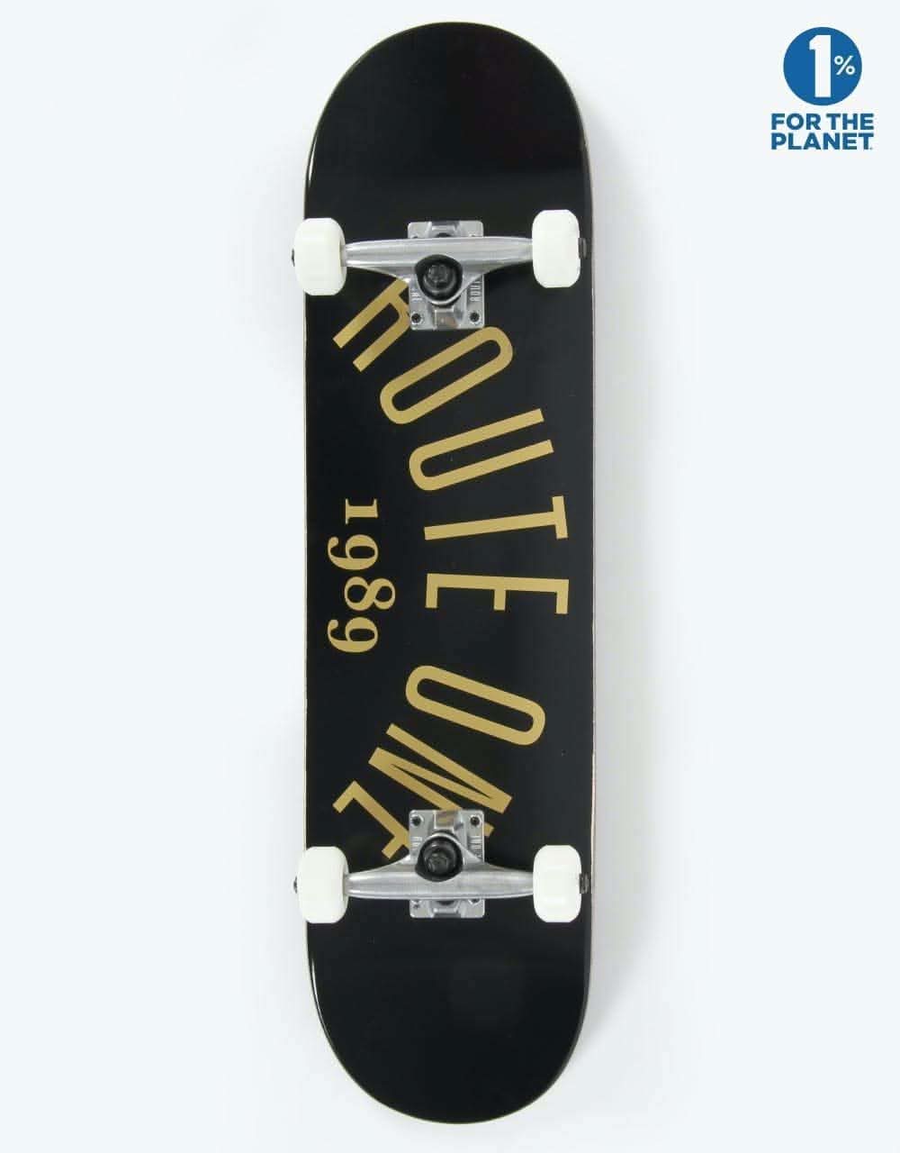 Route One Arch Logo Complete Skateboard - 8.25" (Mellow Concave)