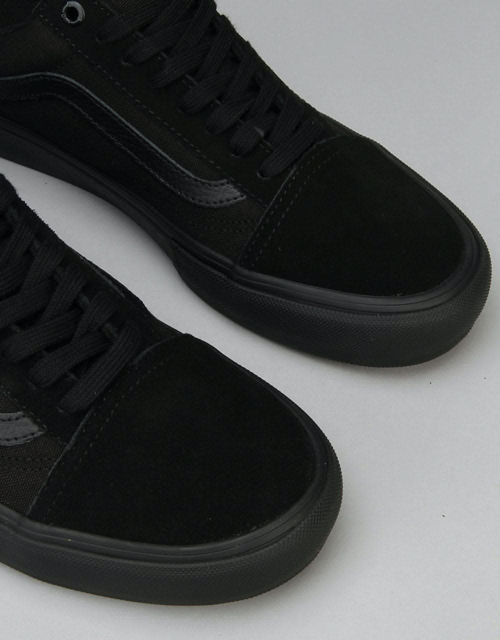 Vans Old Skool Pro Skate Shoes - Blackout