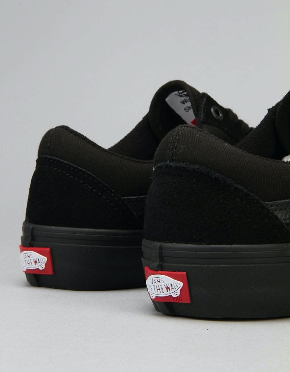 Vans Old Skool Pro Skate Shoes - Blackout