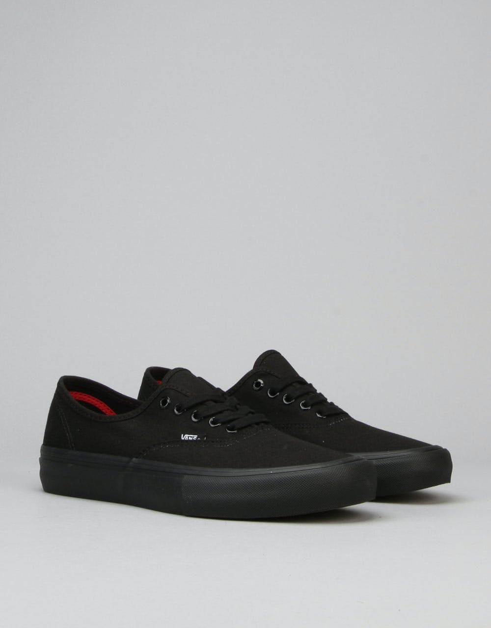 Vans Authentic Pro Skate Shoes - Black/Black