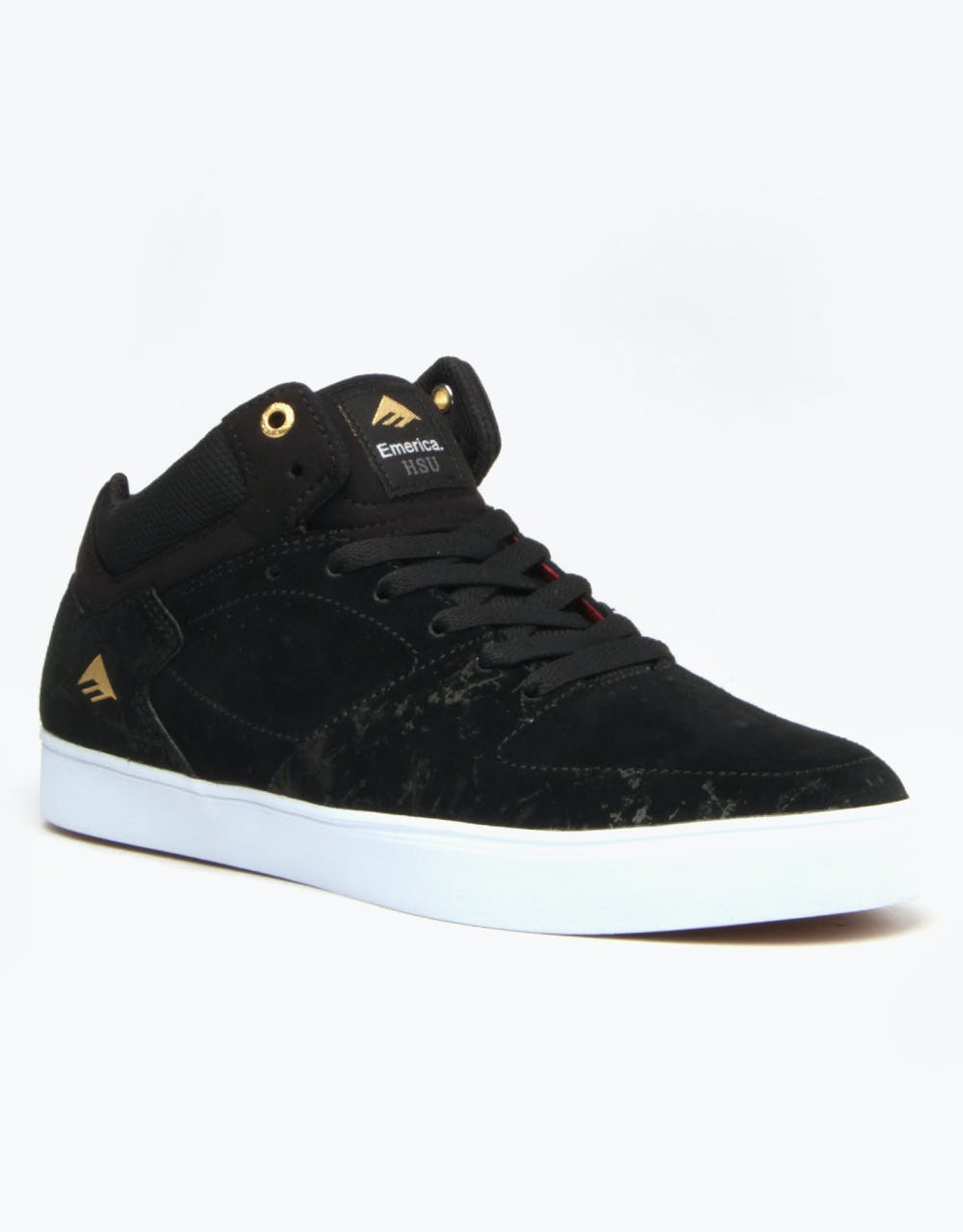 Emerica The Hsu G6 Skate Shoes - Black/White