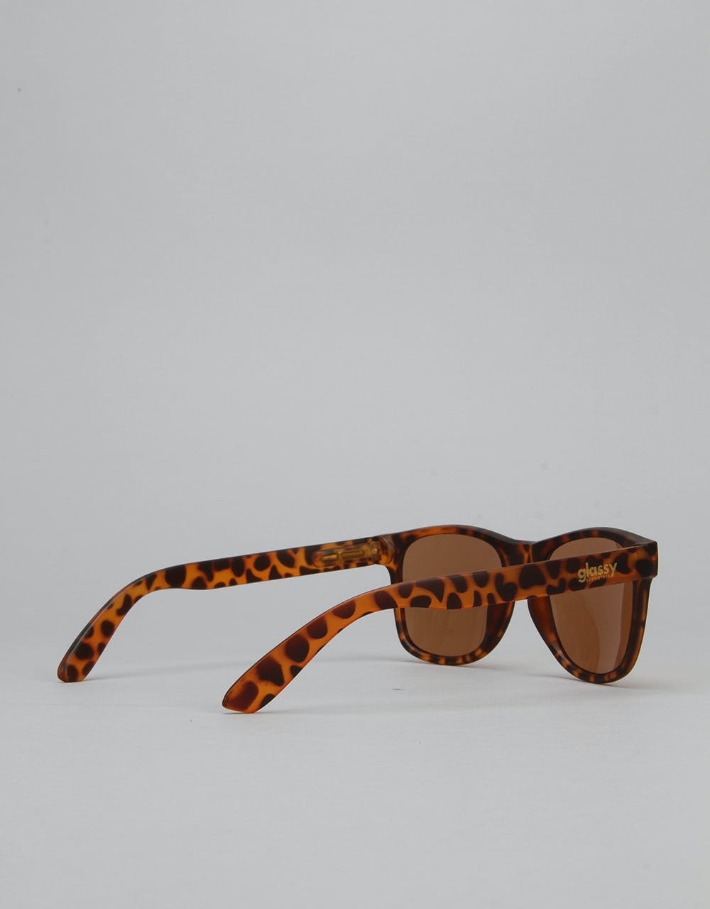 Glassy Sunhater Leonard Sunglasses - Brown Tort