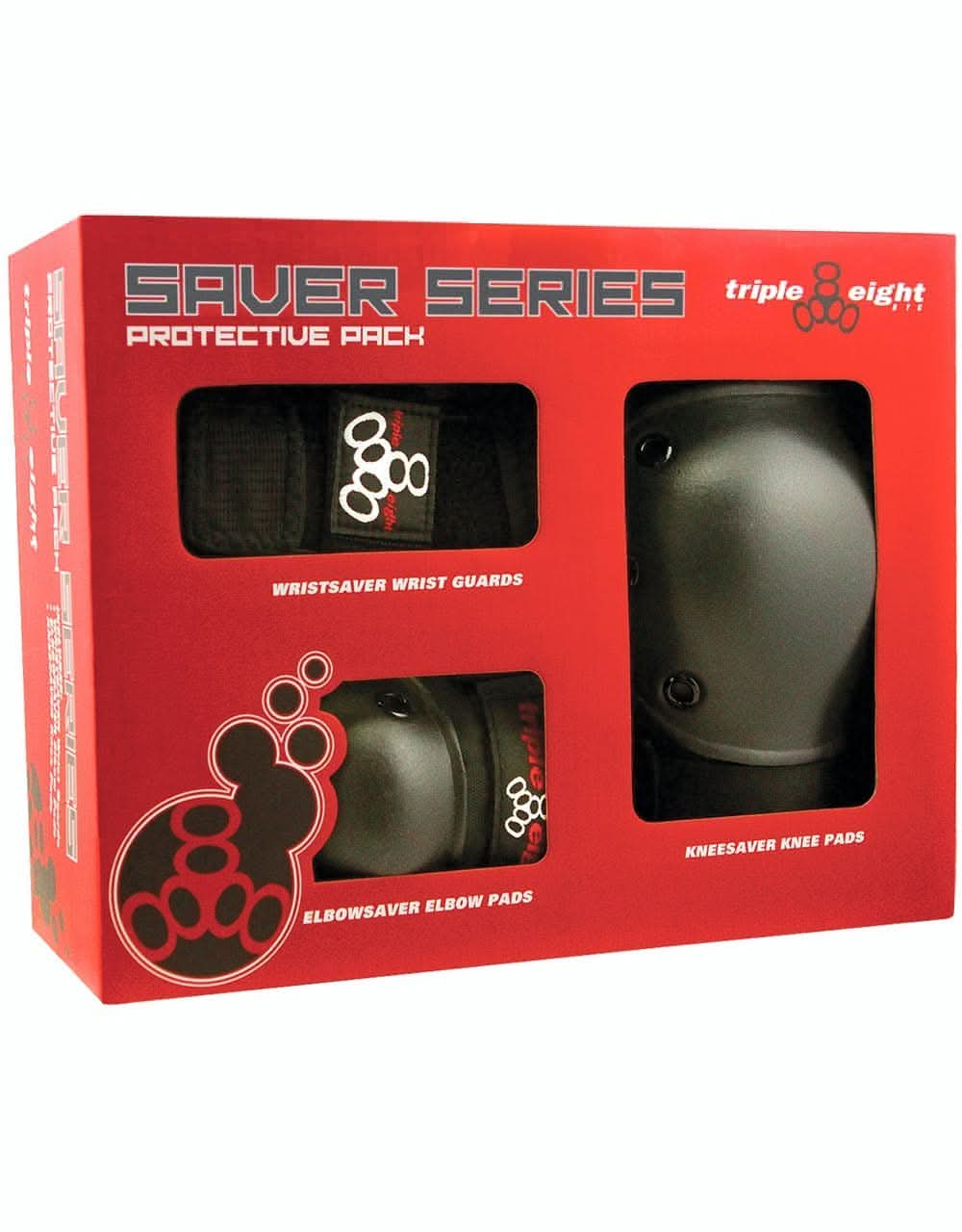 Triple 8 Saver Series 3 Piece Pad Set