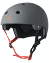 Triple 8 Brainsaver EPS Helmet - Gunmetal Grey Rubber