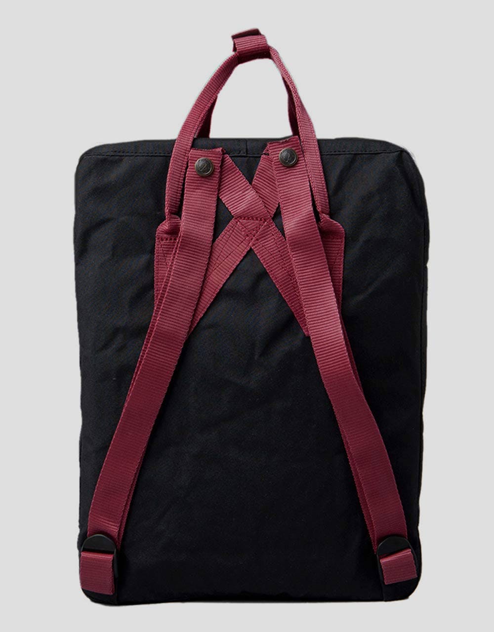 Fjällräven Kånken Backpack - Black/Ox Red